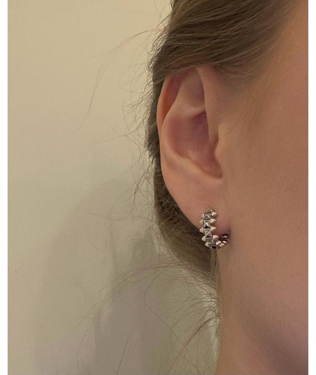 CARTIER Серебряные серьги из белого золота, фото 8