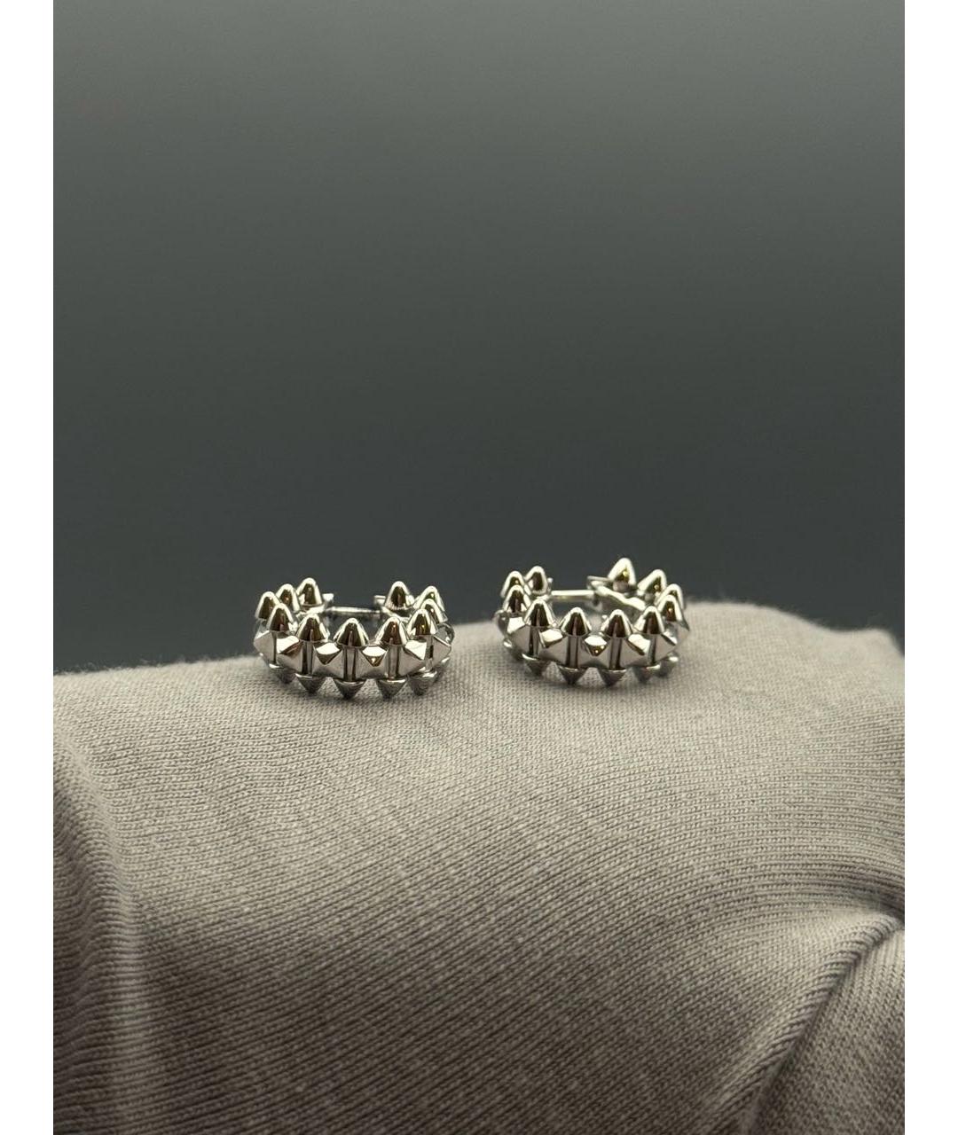 CARTIER Серебряные серьги из белого золота, фото 7