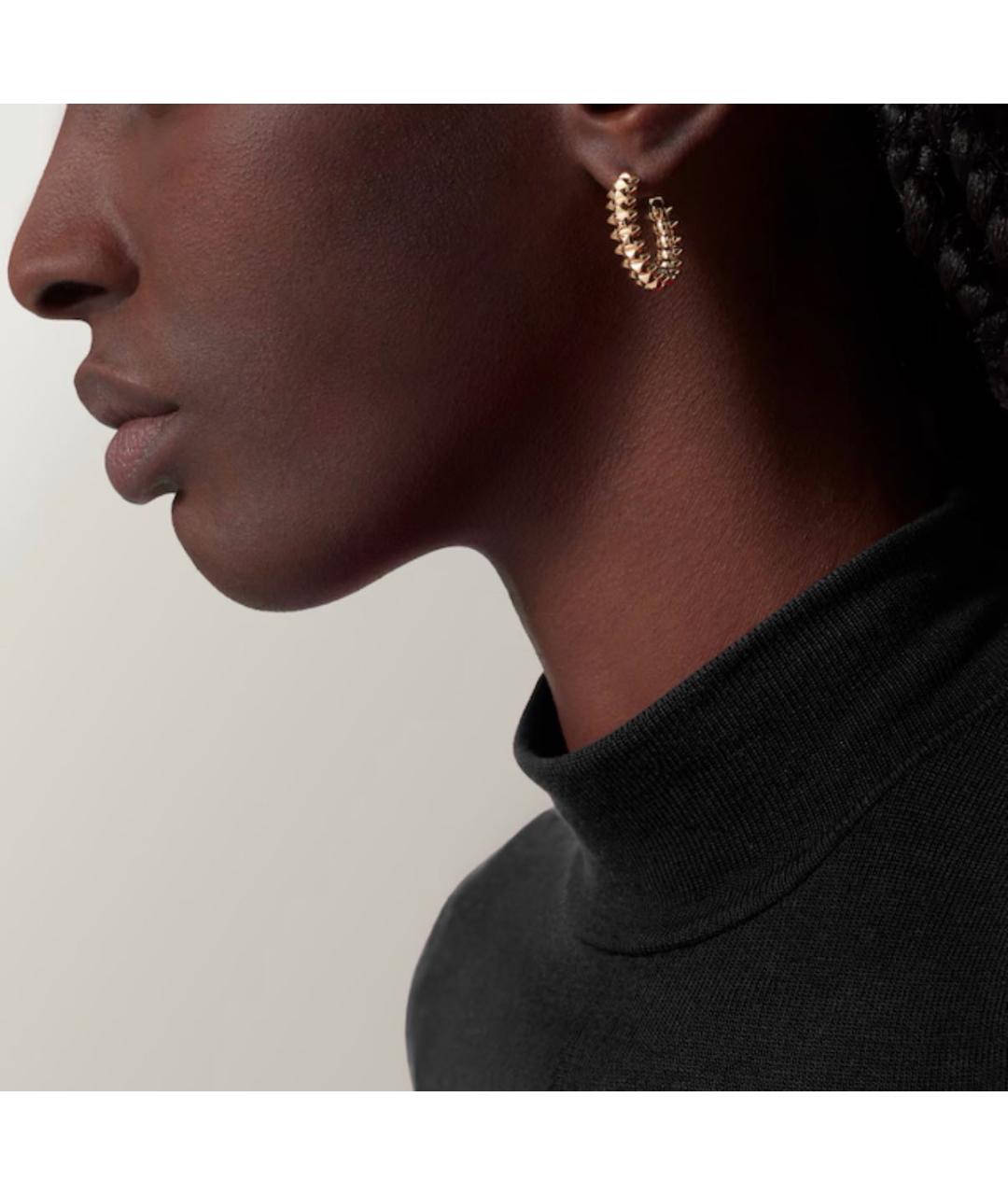 CARTIER Золотые серьги из желтого золота, фото 6