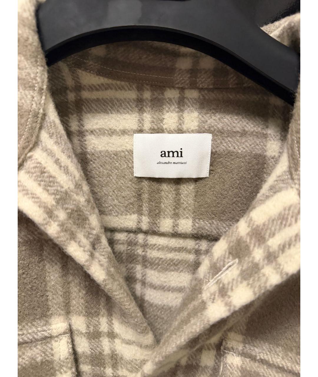 Ami Paris Мульти шерстяная кэжуал рубашка, фото 2