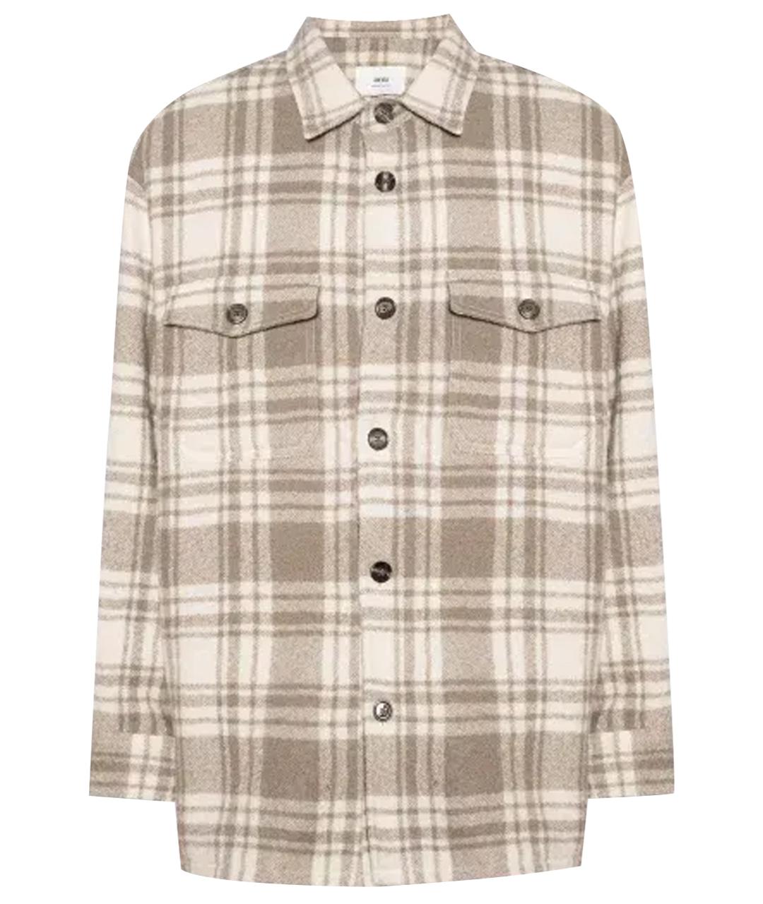 Ami Paris Мульти шерстяная кэжуал рубашка, фото 1