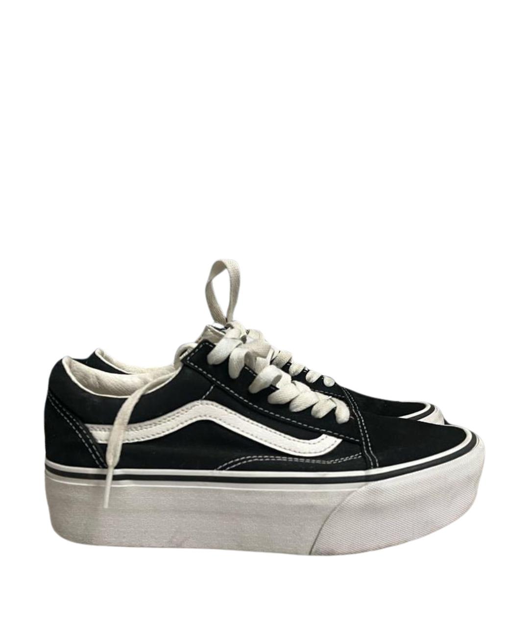 VANS Черные текстильные кеды, фото 1