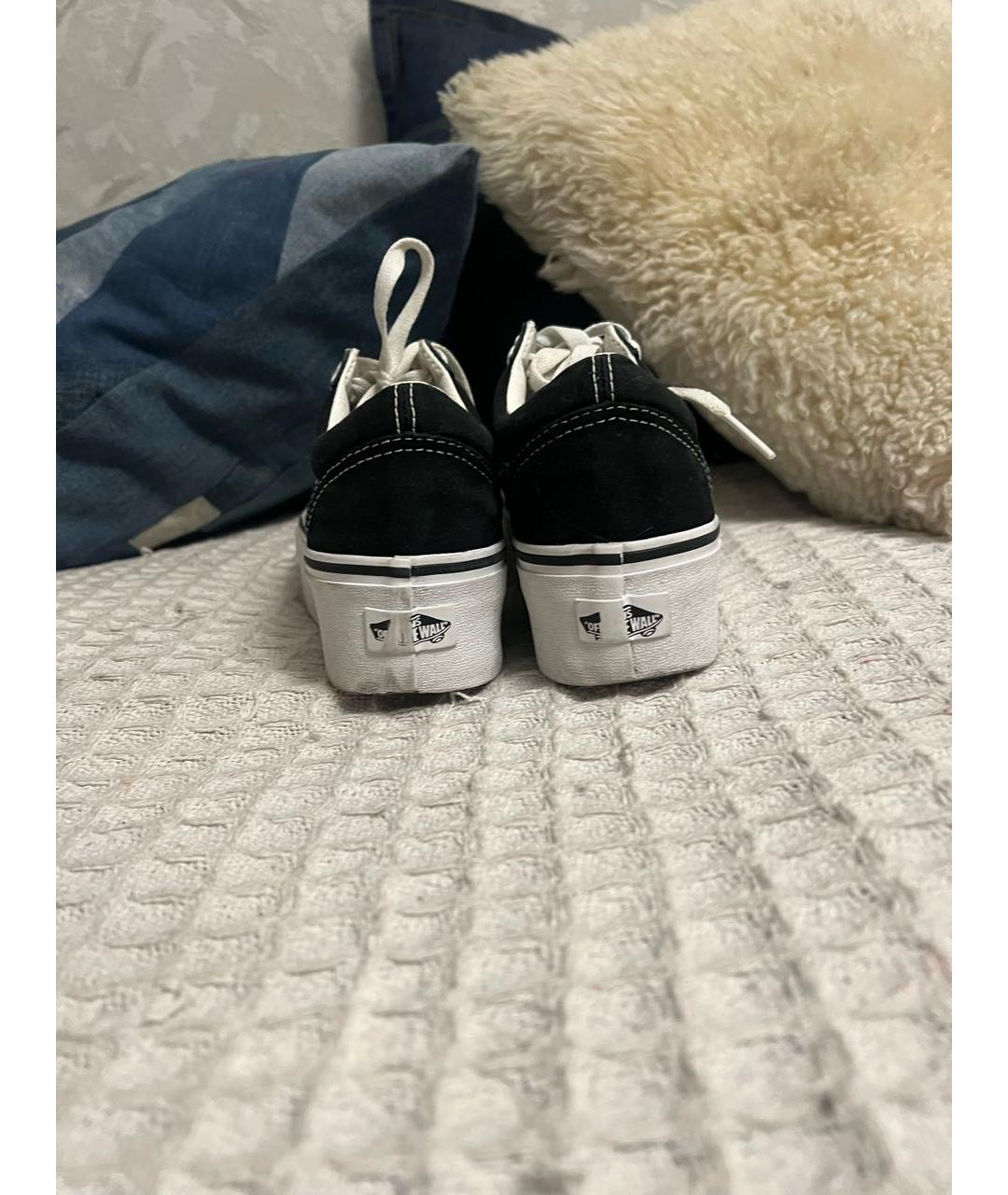 VANS Черные текстильные кеды, фото 4