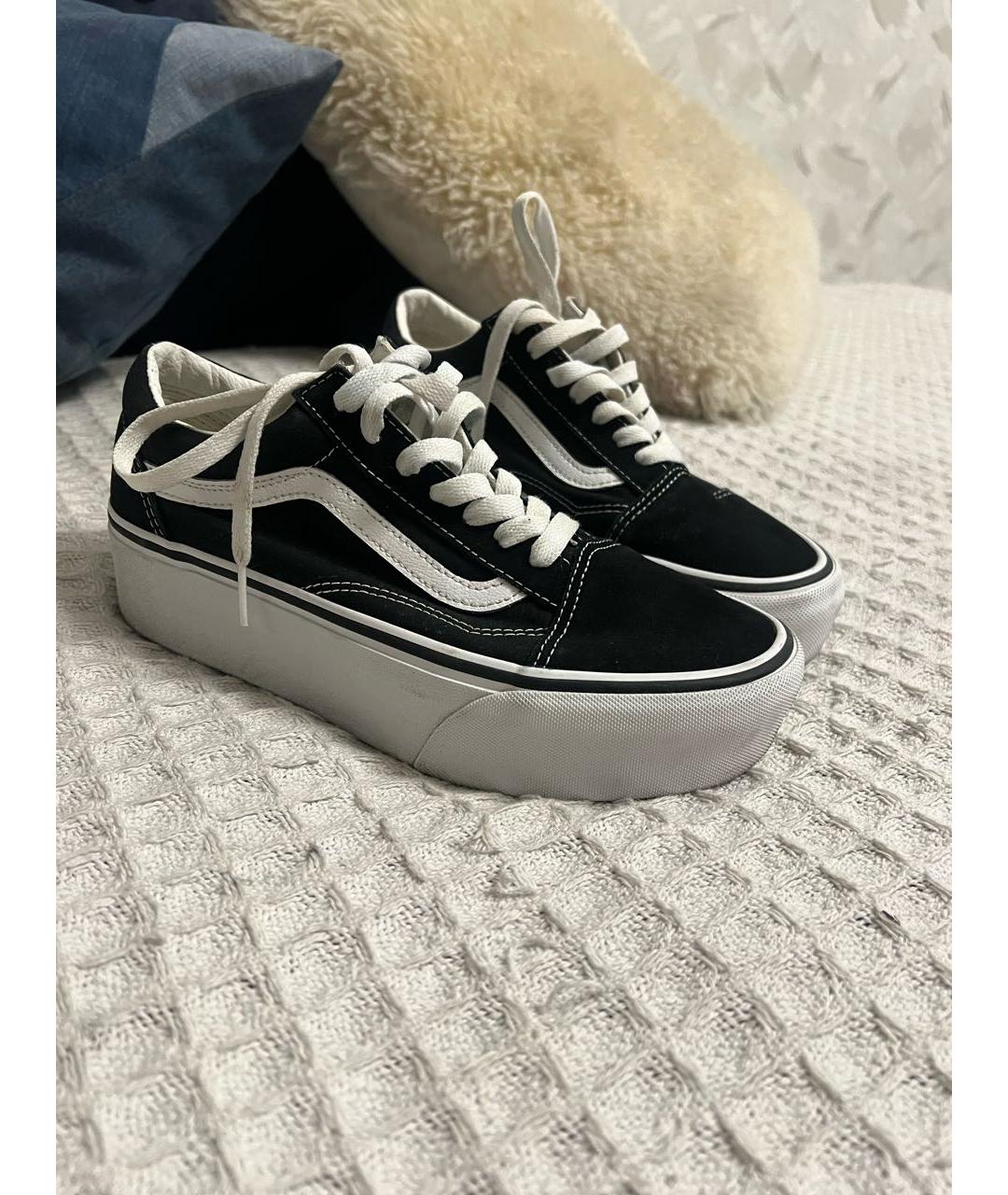 VANS Черные текстильные кеды, фото 3