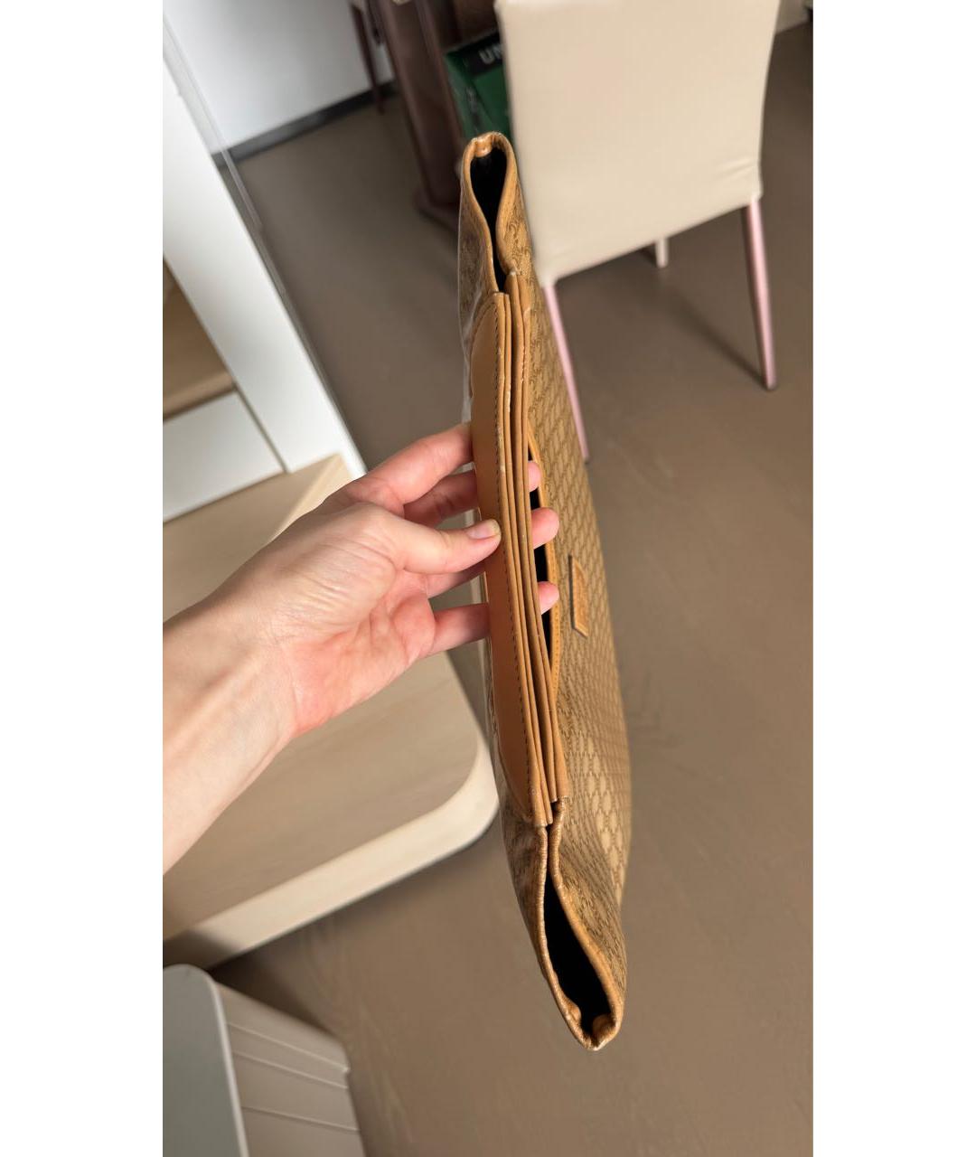 CELINE Коричневая сумка с короткими ручками, фото 6