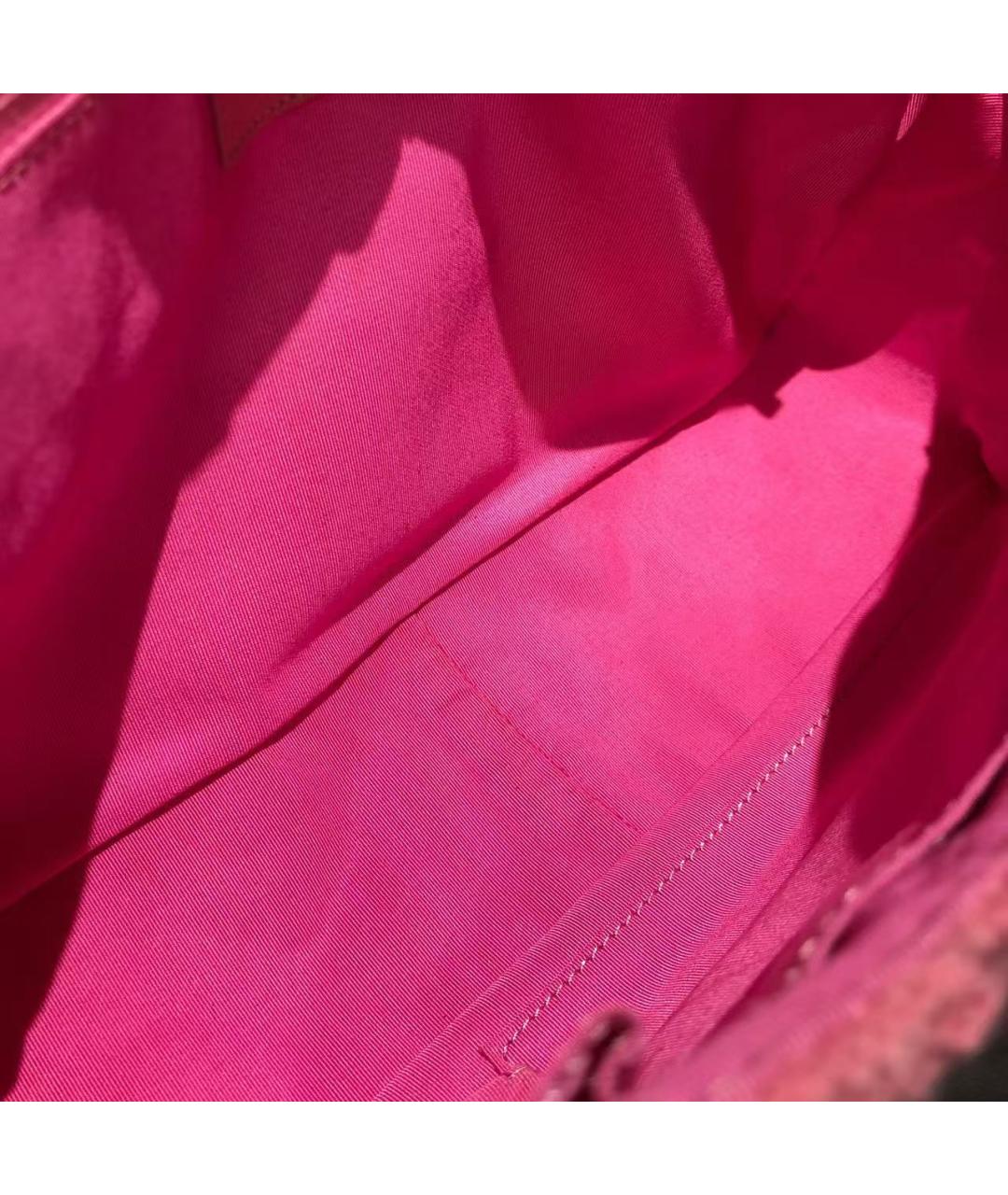 CHANEL Розовая сумка через плечо, фото 6