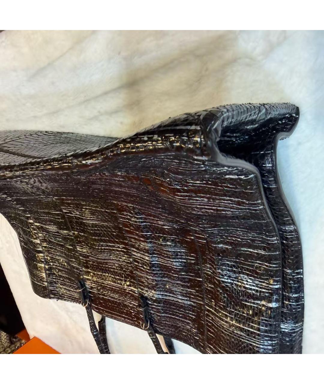 BALENCIAGA Черная кожаная сумка тоут, фото 6