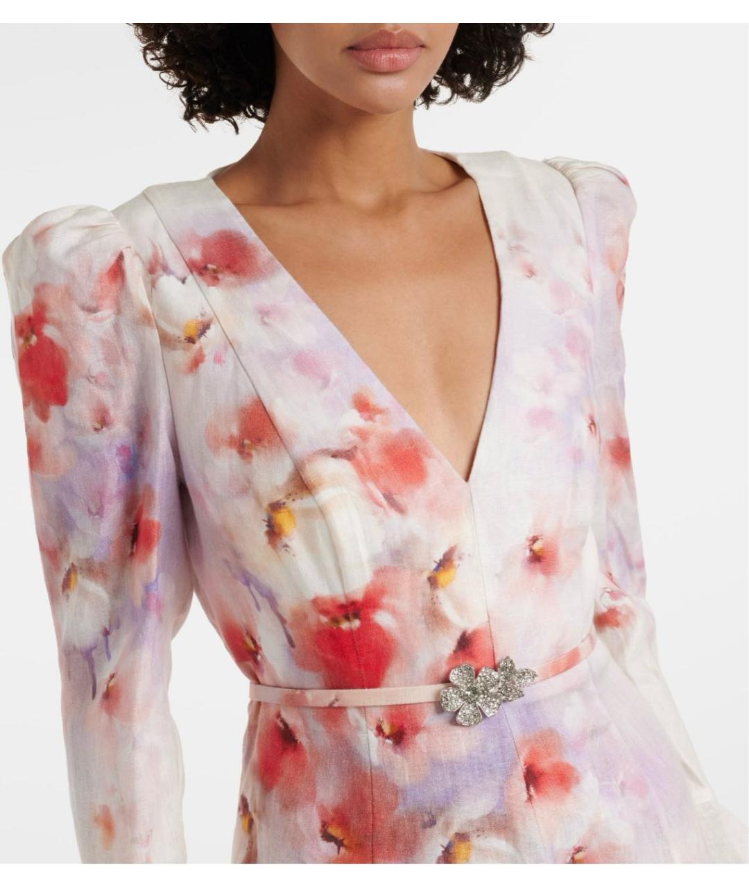 ZIMMERMANN Мульти шелковое платье, фото 7