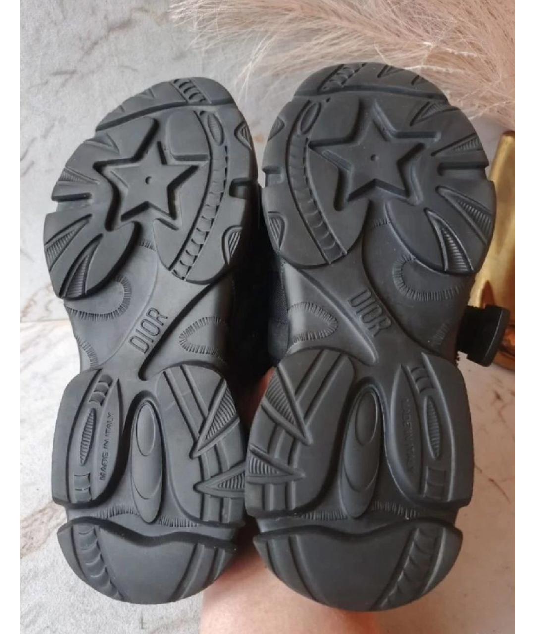 CHRISTIAN DIOR Черные шлепанцы, фото 7