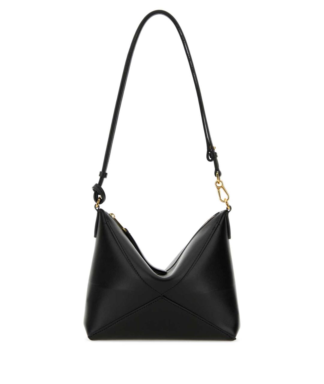 LOEWE Черная кожаная сумка через плечо, фото 1