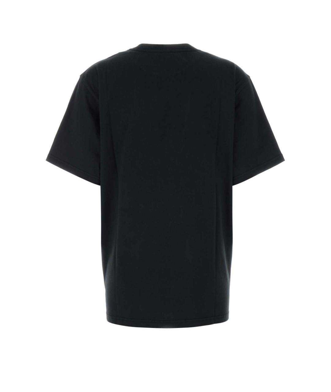 KENZO Черная хлопковая футболка, фото 2