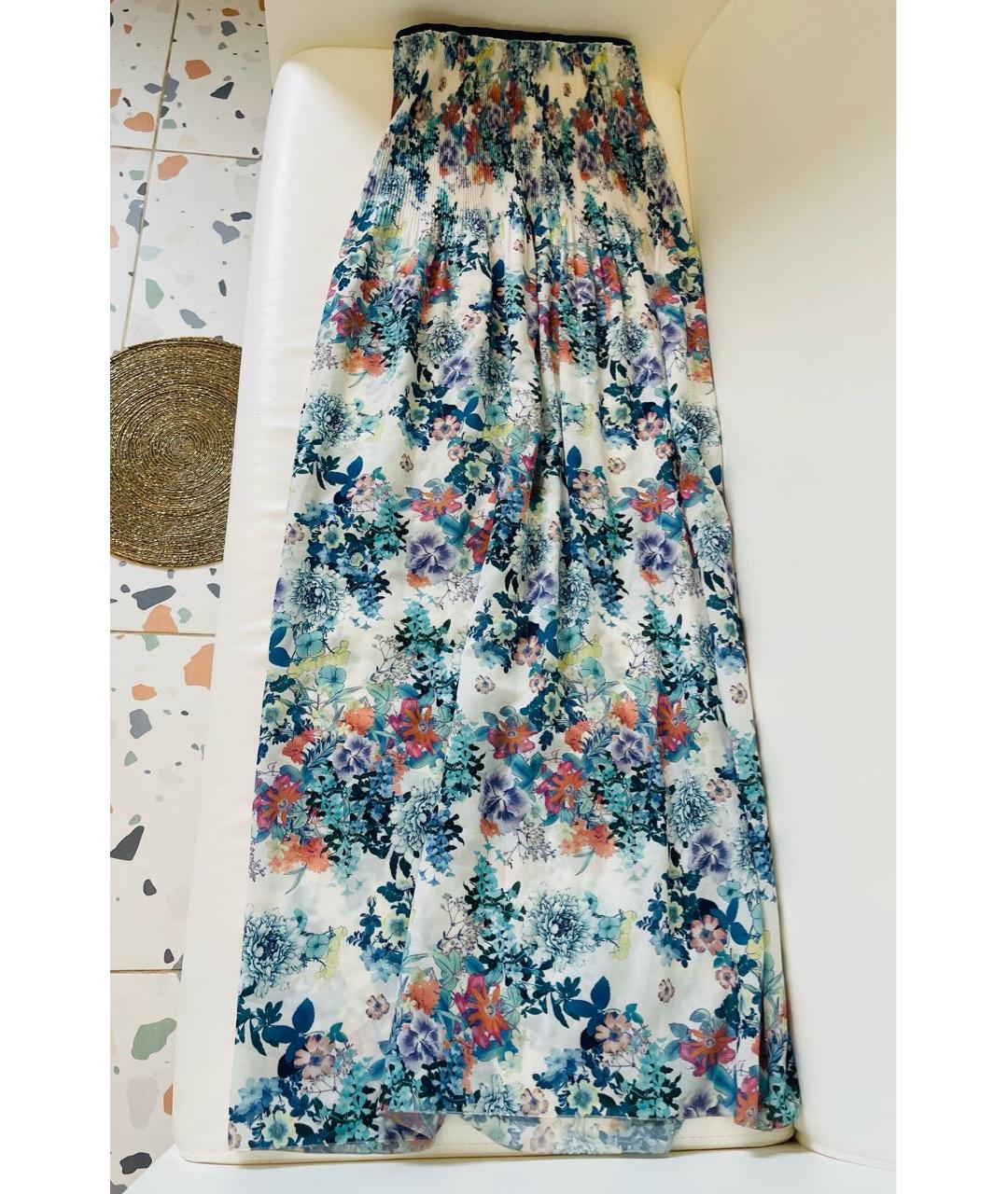 PATRIZIA PEPE Мульти полиэстеровая юбка макси, фото 6