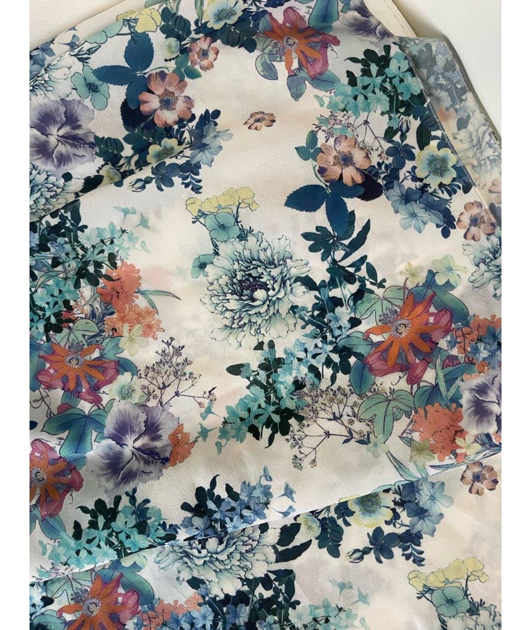 PATRIZIA PEPE Мульти полиэстеровая юбка макси, фото 7