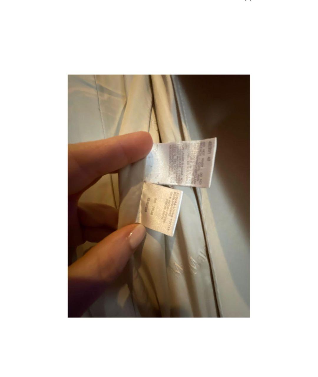 MAX MARA Белое шерстяное пальто, фото 5