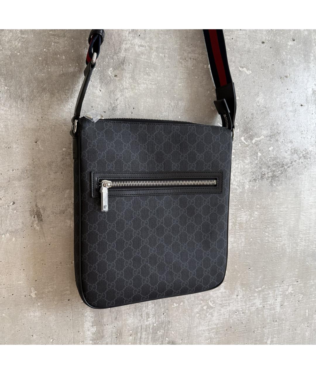 GUCCI Черная сумка на плечо, фото 5