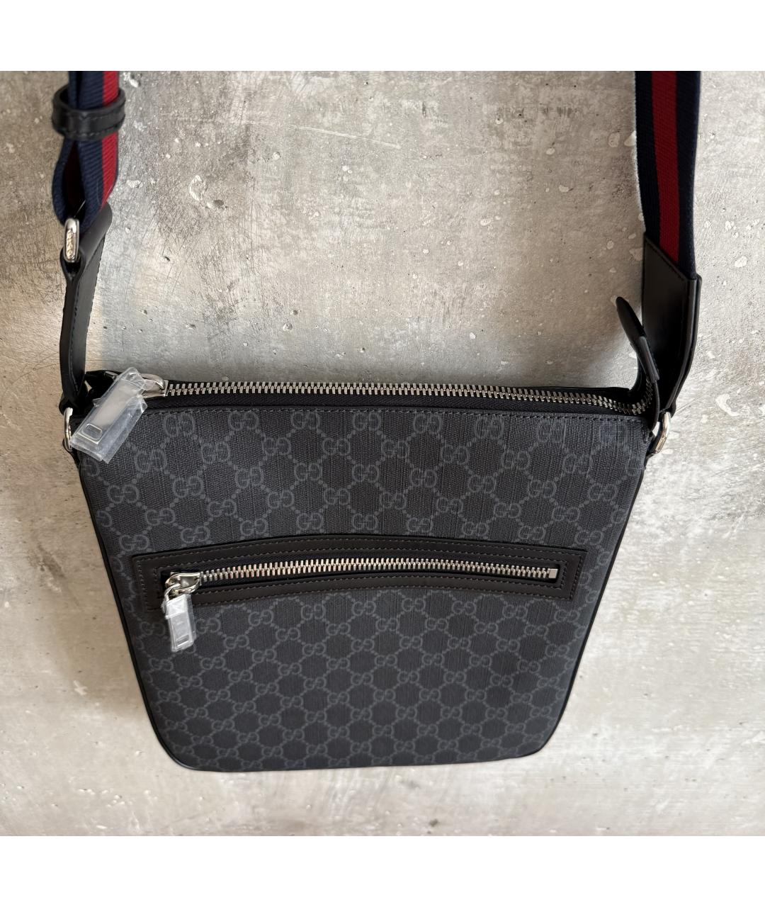 GUCCI Черная сумка на плечо, фото 6