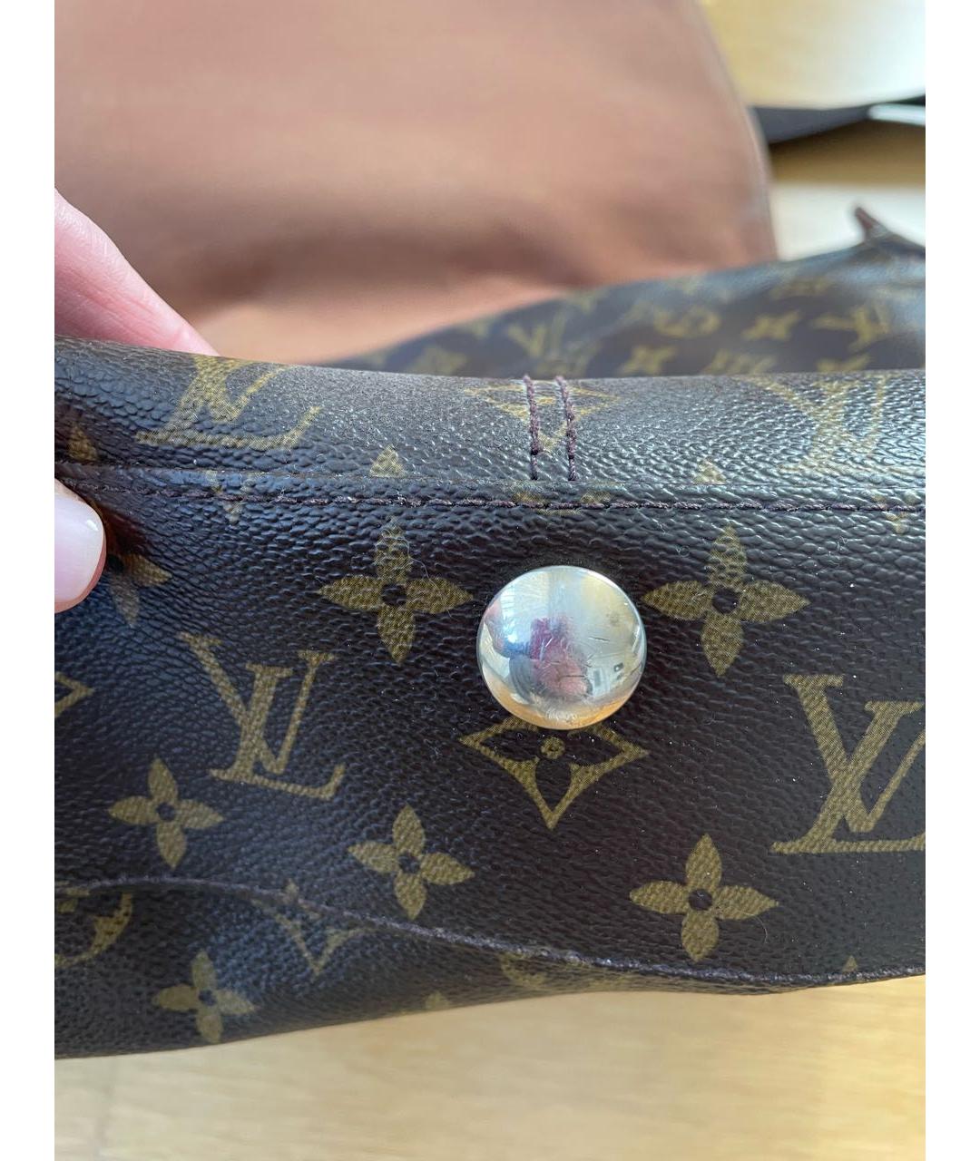 LOUIS VUITTON Коричневый портфель, фото 6