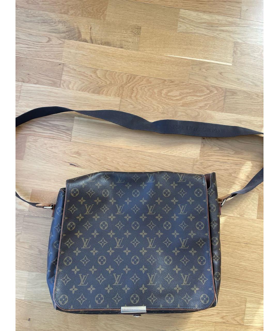 LOUIS VUITTON Коричневый портфель, фото 8