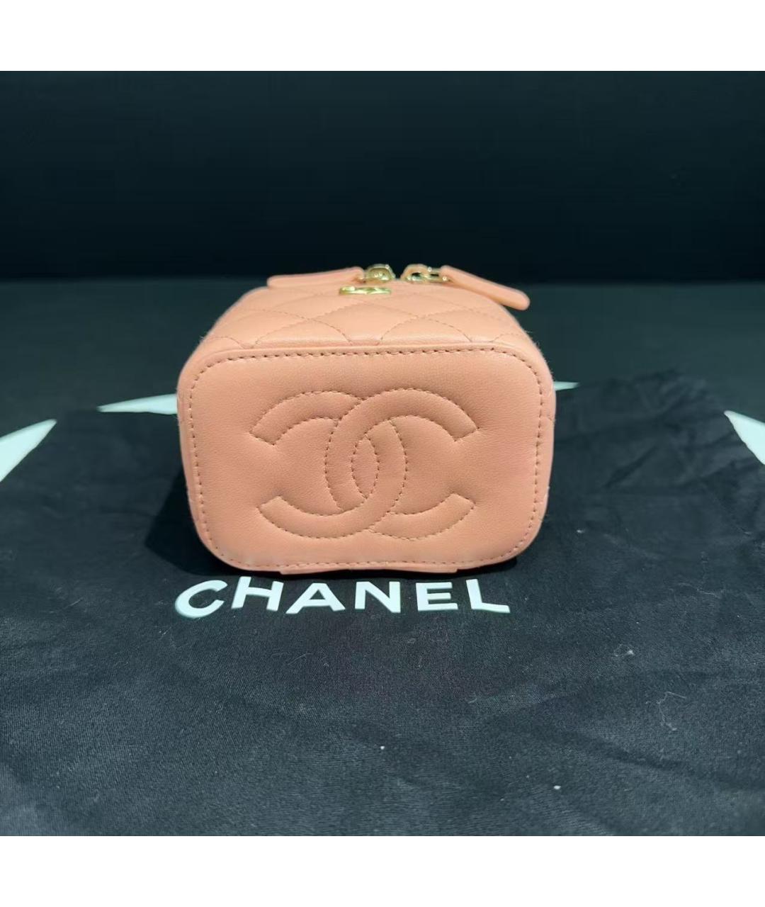 CHANEL Кожаная сумка через плечо, фото 4