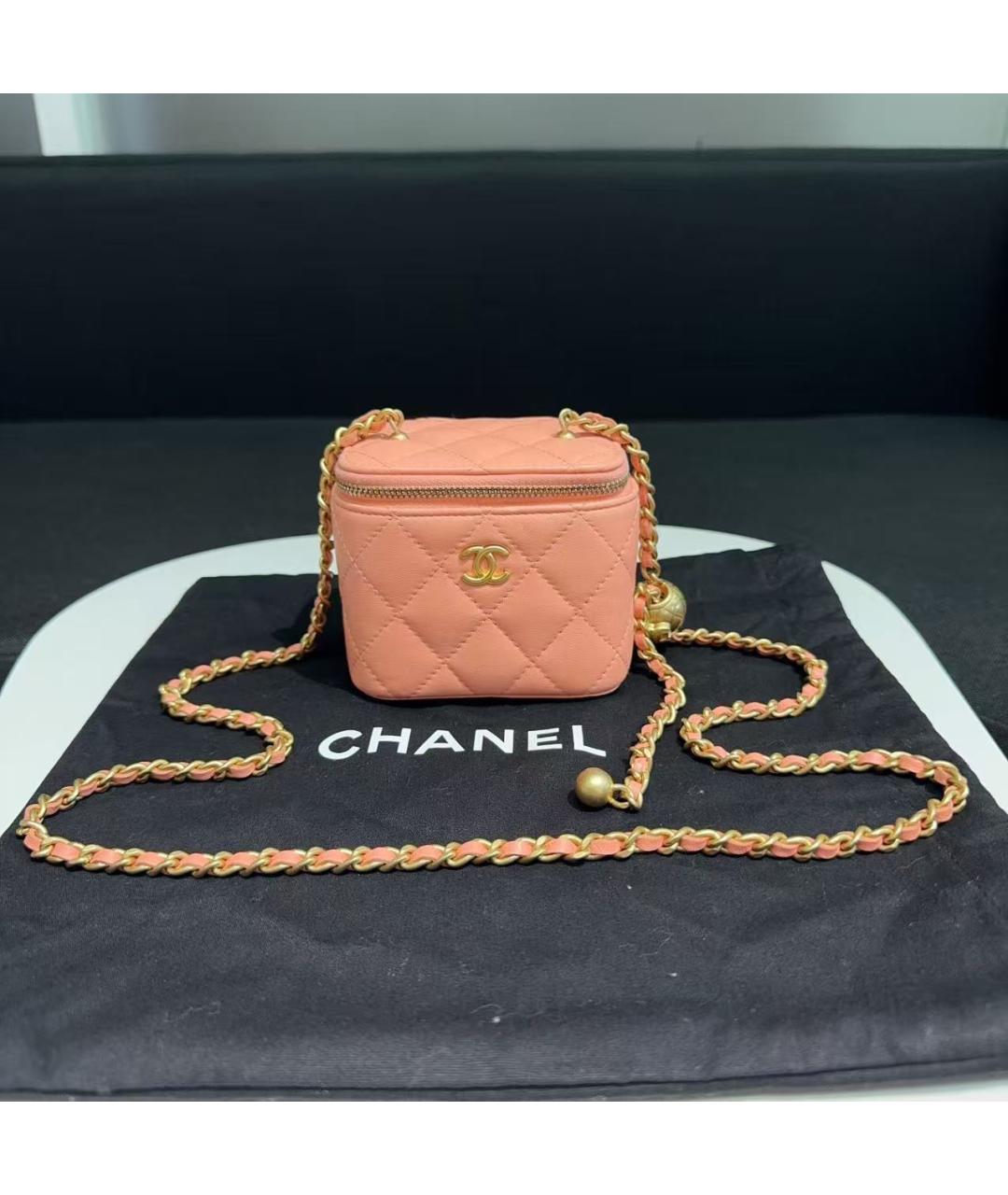 CHANEL Кожаная сумка через плечо, фото 6