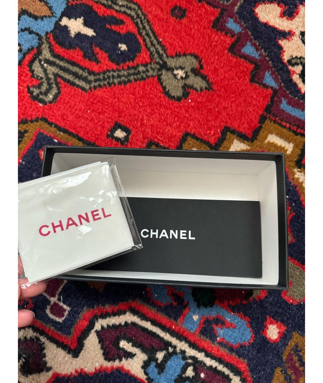 CHANEL Бордовые пластиковые солнцезащитные очки, фото 5