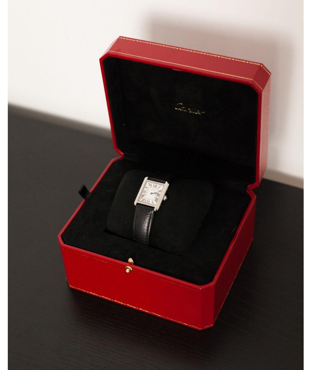 CARTIER Серебряные часы, фото 3