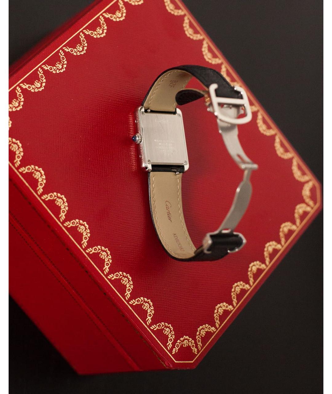 CARTIER Серебряные часы, фото 7