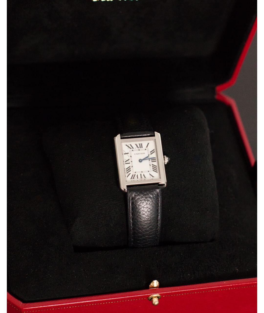 CARTIER Серебряные часы, фото 4