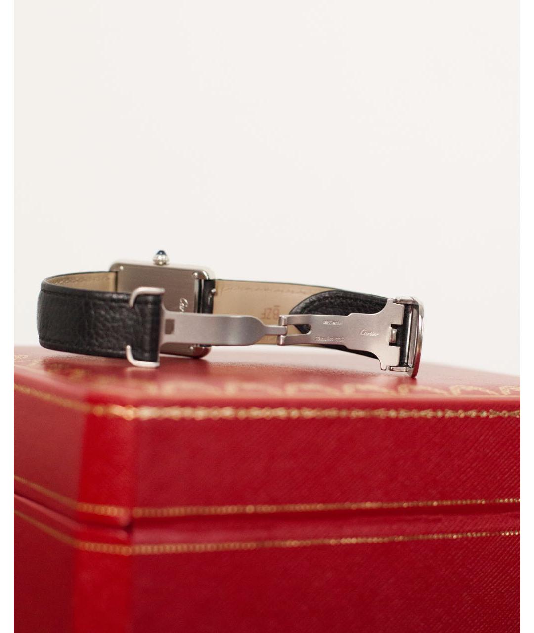 CARTIER Серебряные часы, фото 5