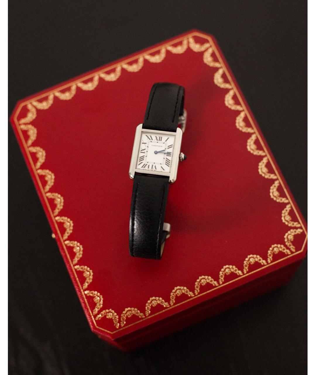 CARTIER Серебряные часы, фото 9