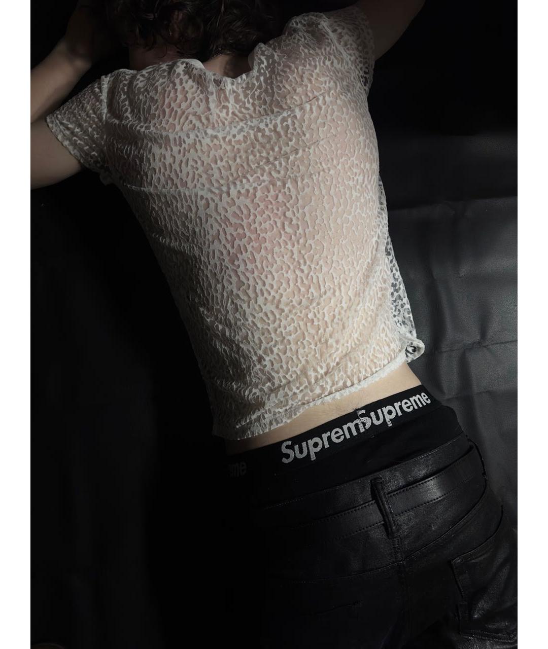 SAINT LAURENT Мульти хлопковая футболка, фото 4