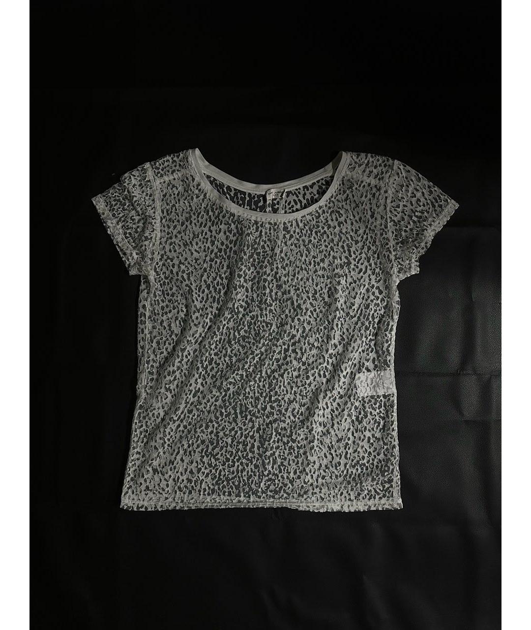 SAINT LAURENT Мульти хлопковая футболка, фото 8