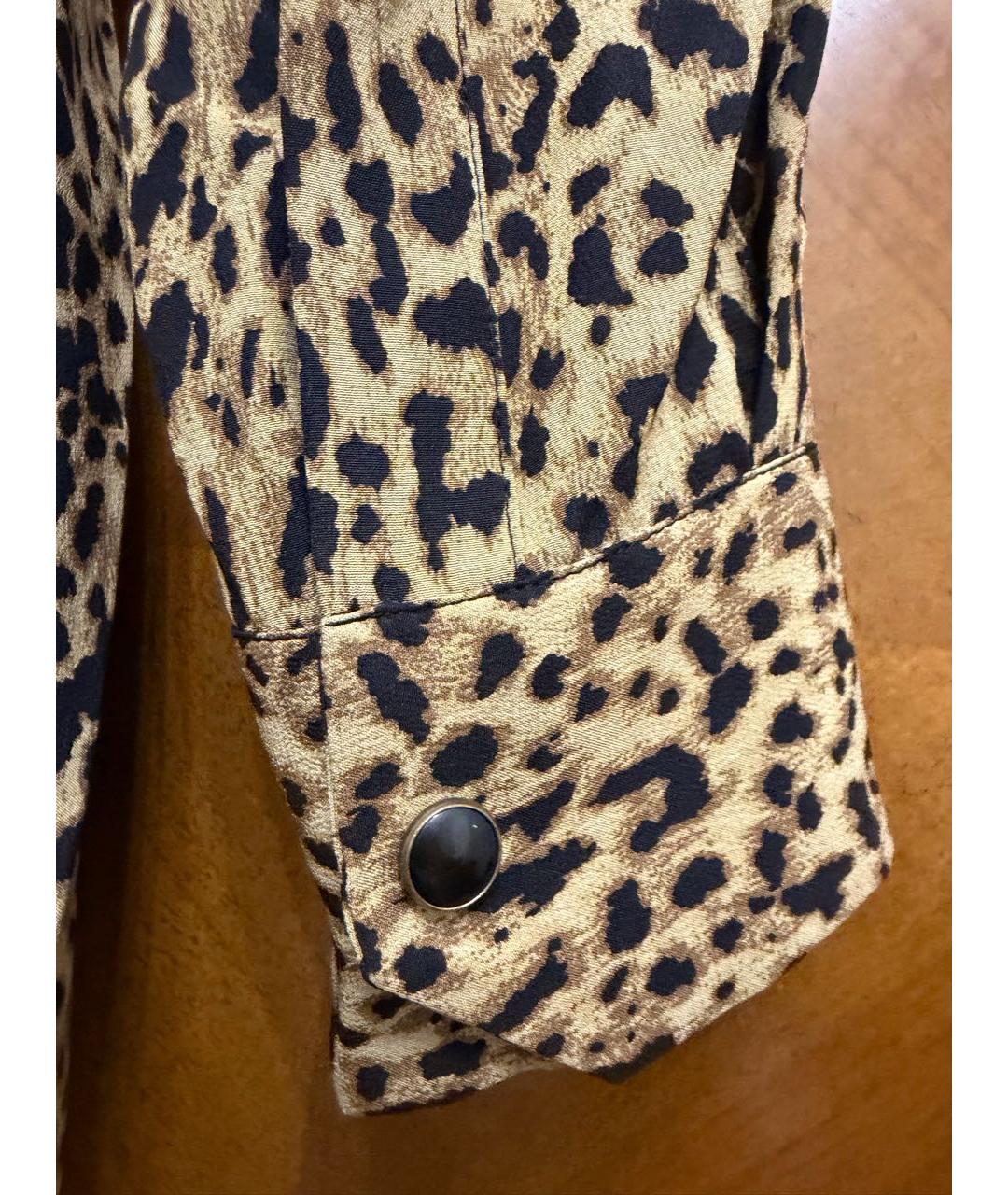 SAINT LAURENT Шелковое повседневное платье, фото 6