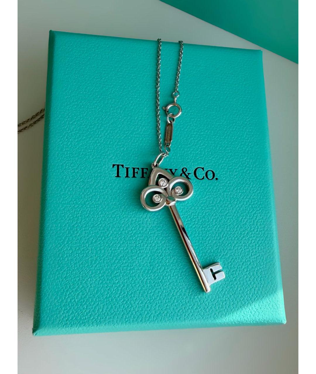 TIFFANY&CO Серебряная подвеска, фото 7