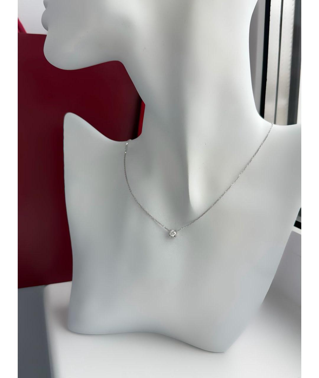 CARTIER Белая подвеска из белого золота, фото 7
