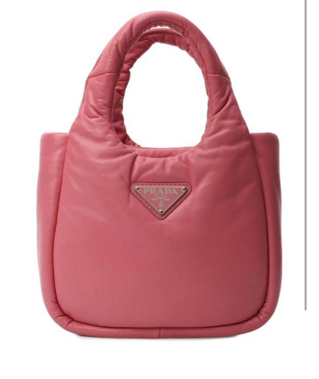 PRADA Розовая сумка через плечо, фото 9