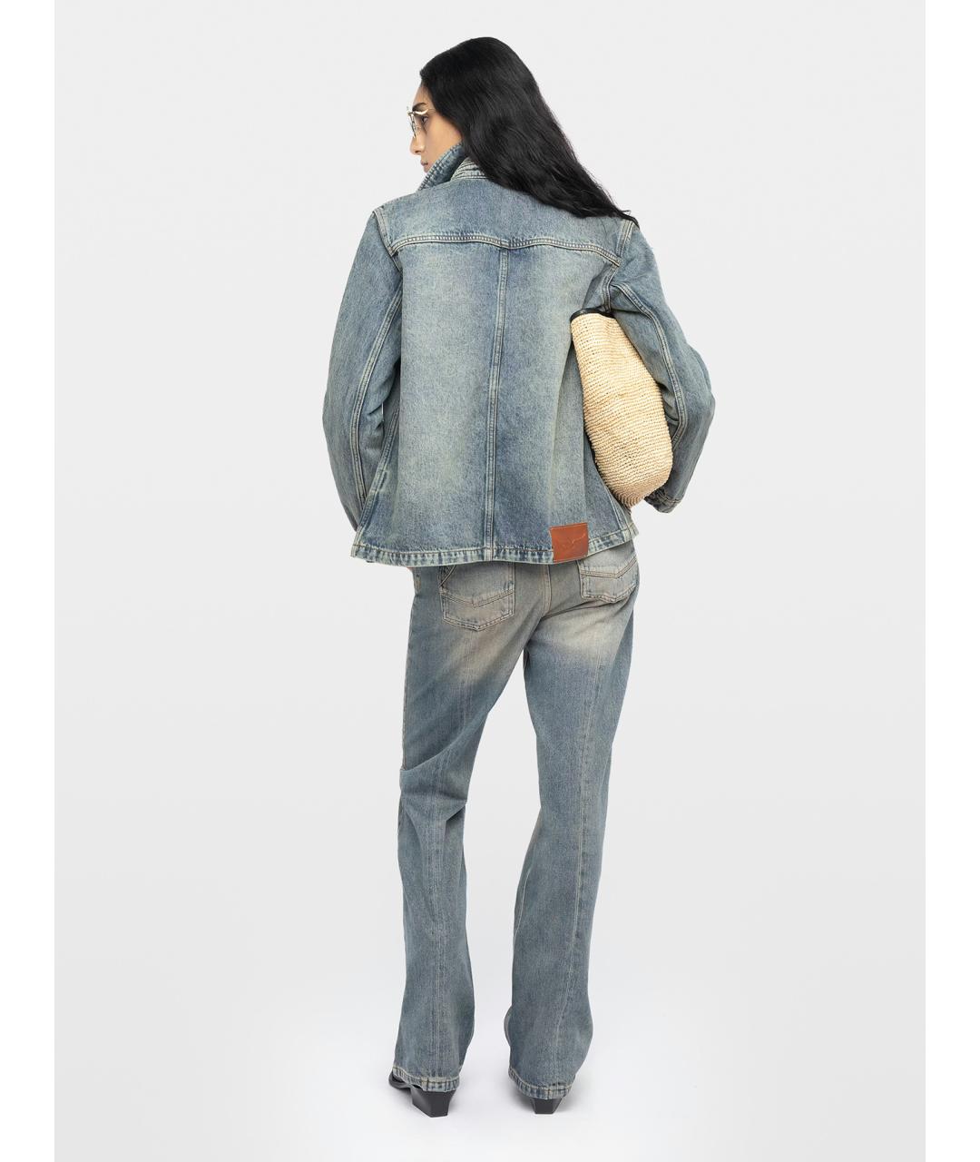 ZADIG & VOLTAIRE Синяя хлопковая куртка, фото 3