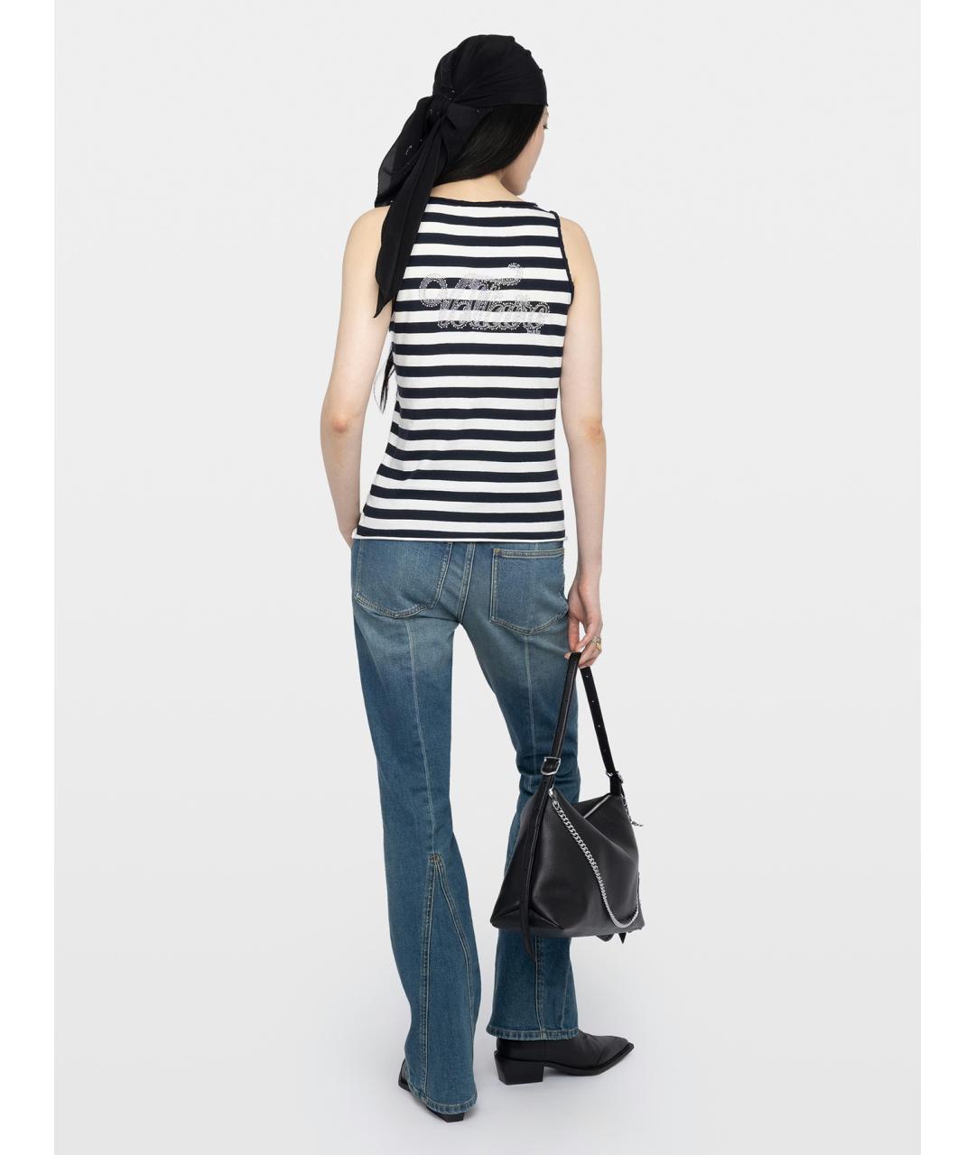 ZADIG & VOLTAIRE Мульти хлопковая майка, фото 3