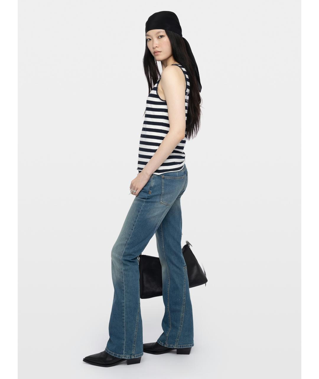 ZADIG & VOLTAIRE Мульти хлопковая майка, фото 4