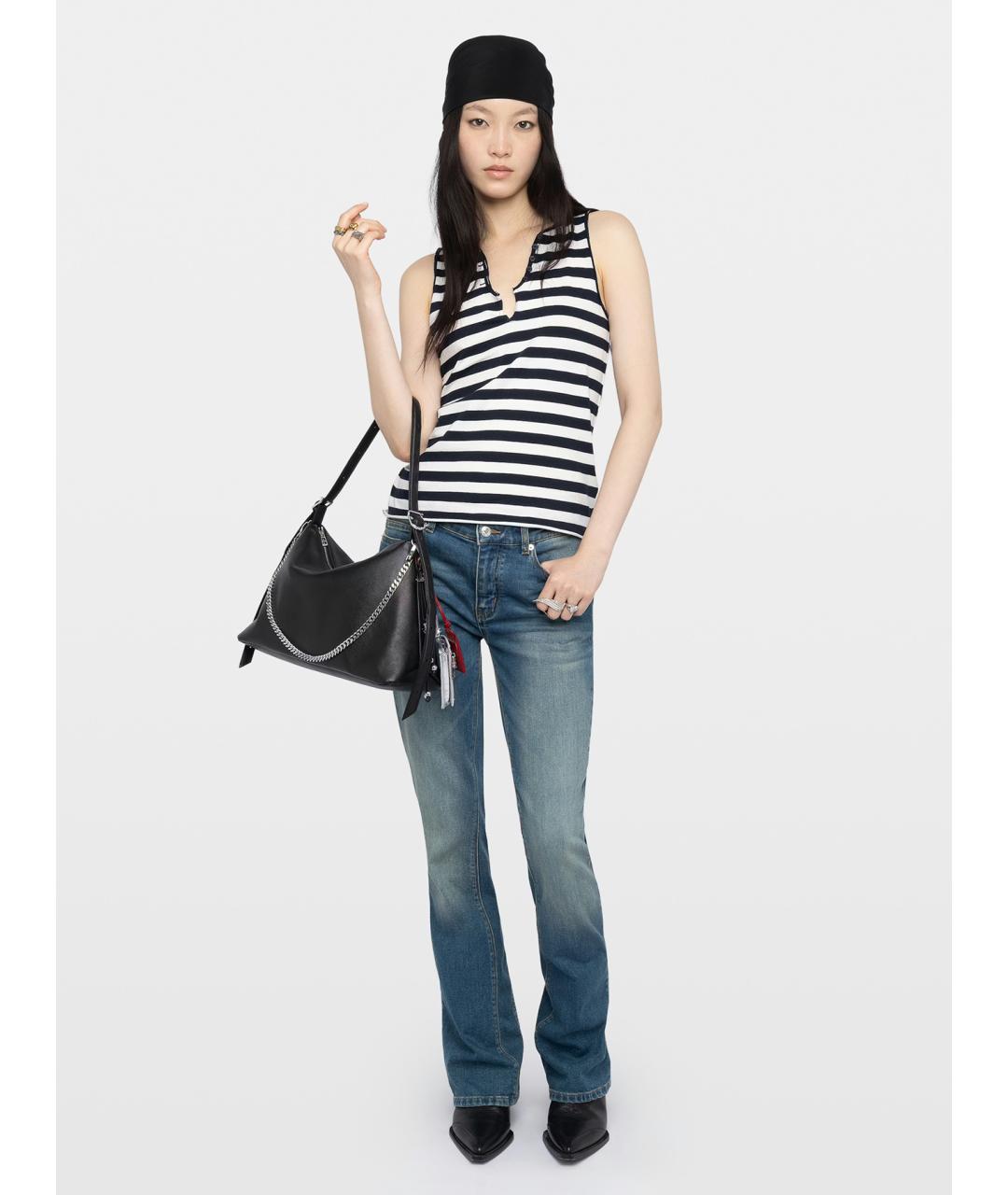 ZADIG & VOLTAIRE Мульти хлопковая майка, фото 2