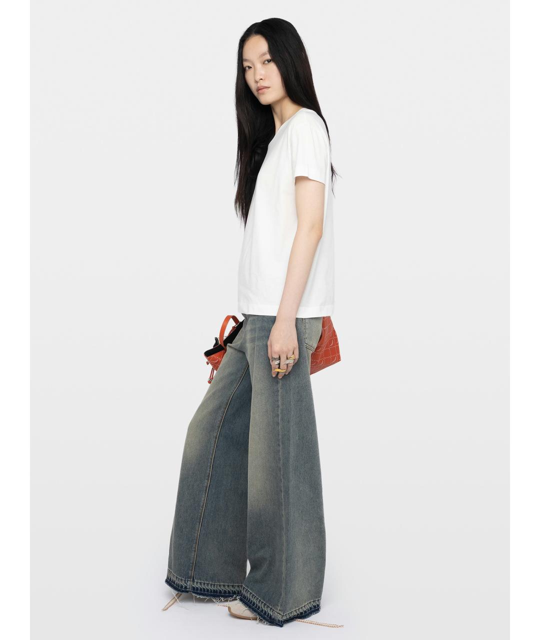 ZADIG & VOLTAIRE Белая хлопковая футболка, фото 5