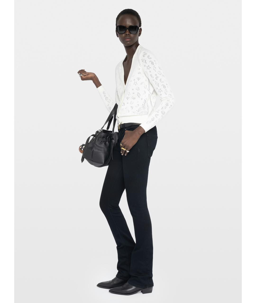 ZADIG & VOLTAIRE Белый хлопковый кардиган, фото 4