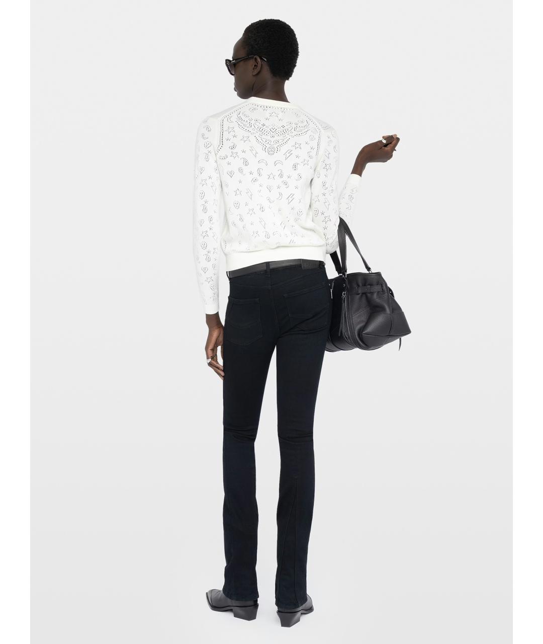 ZADIG & VOLTAIRE Белый хлопковый кардиган, фото 3