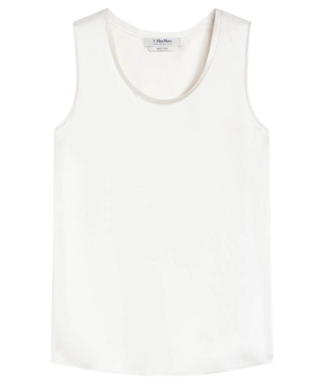 'S MAX MARA Белая майка, фото 1