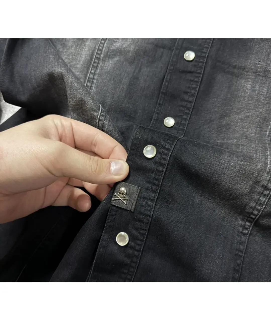 PHILIPP PLEIN Черная кэжуал рубашка, фото 7