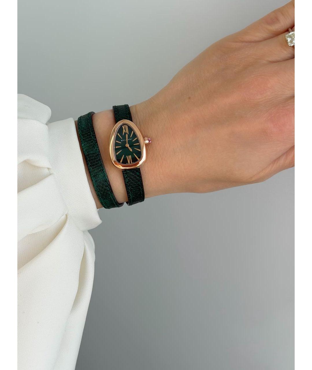 BVLGARI Зеленые часы, фото 3