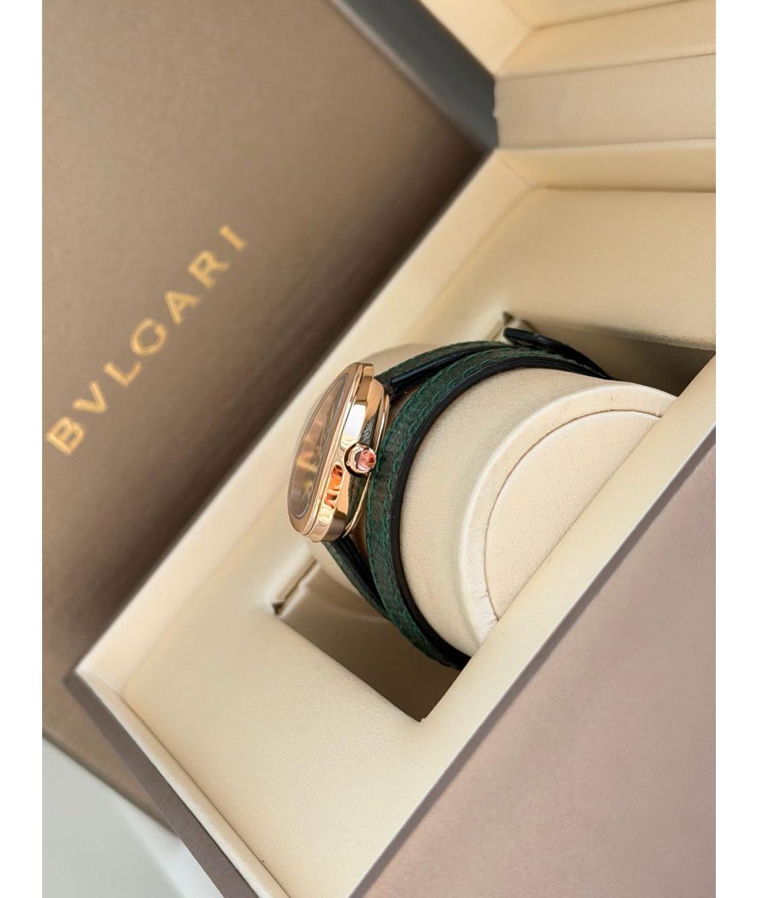 BVLGARI Зеленые часы, фото 5