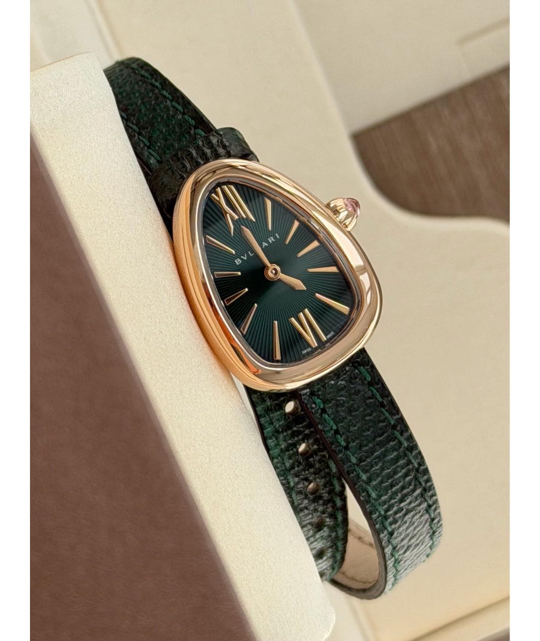 BVLGARI Зеленые часы, фото 2
