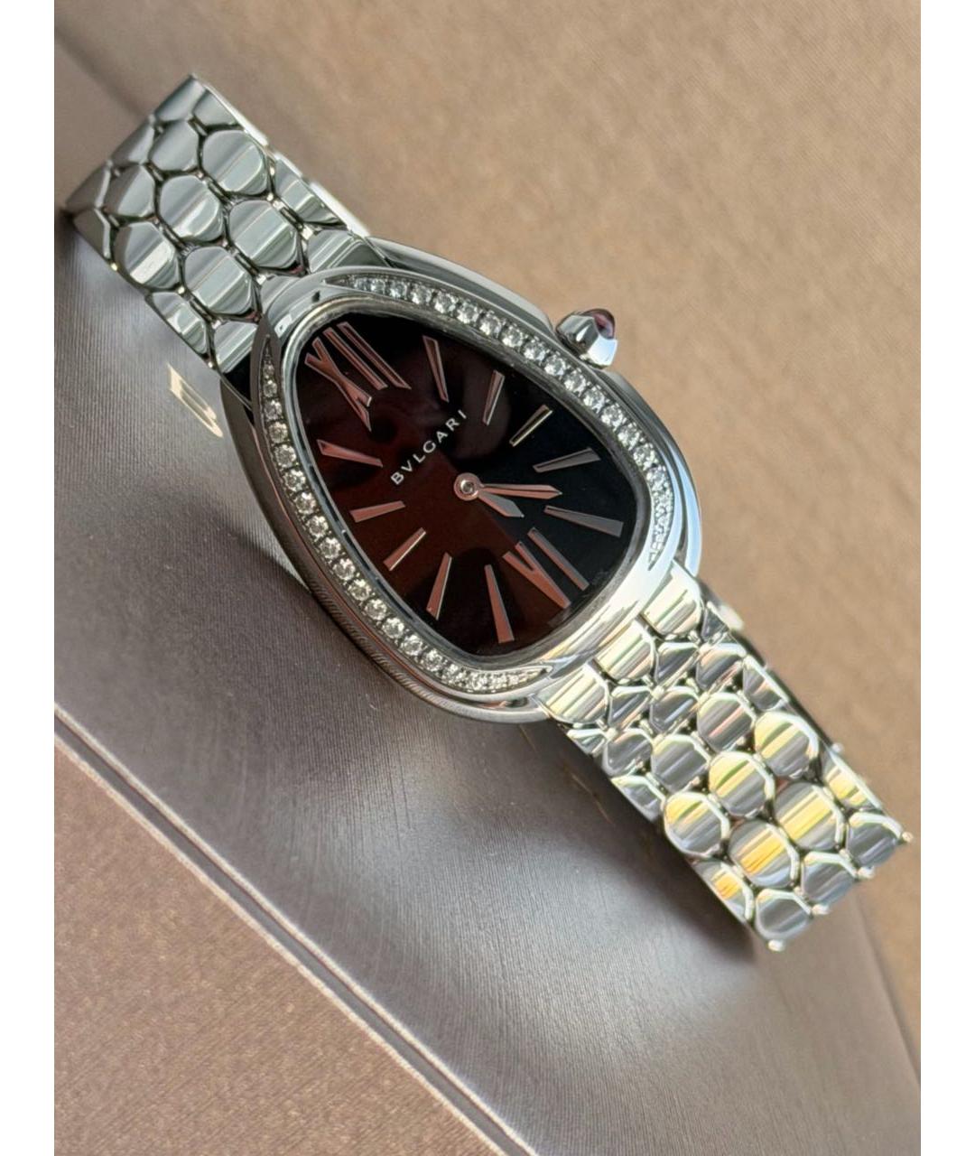 BVLGARI Серебряные часы, фото 9