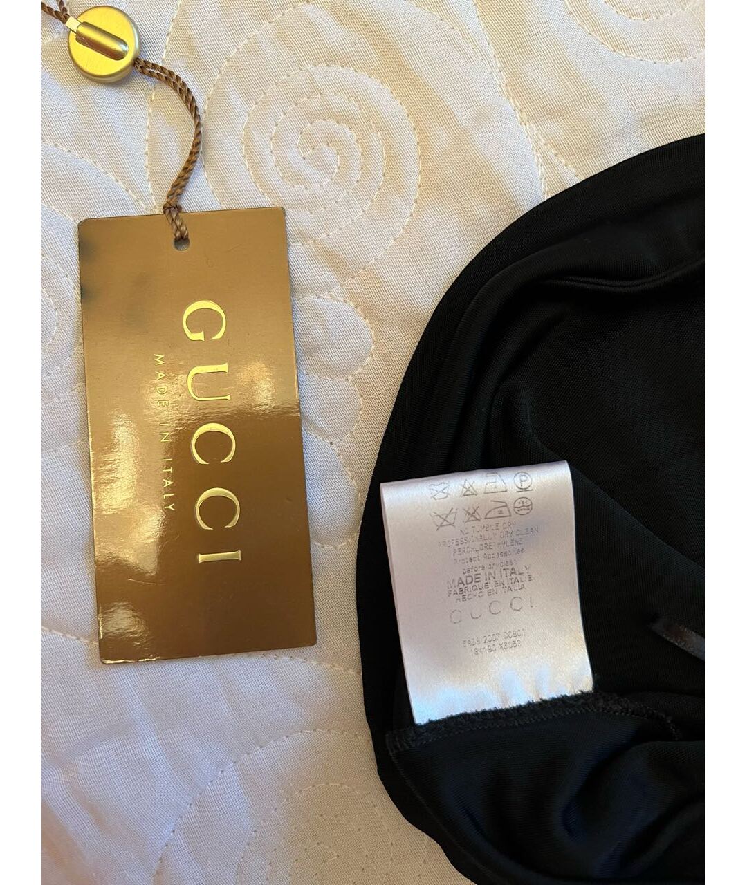 GUCCI Черная майка, фото 5